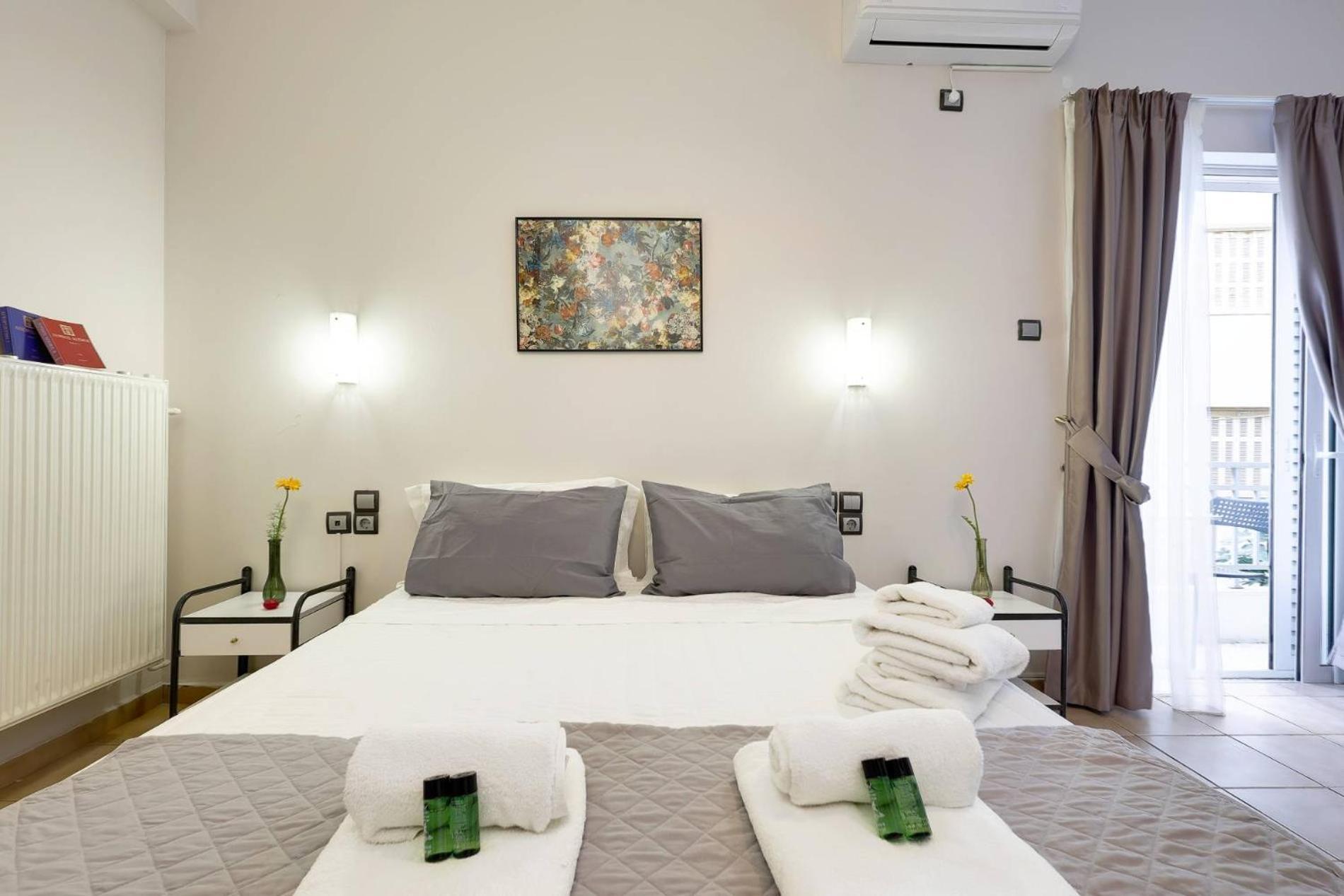 Silver Athens Double Room With Balcony Exterior photo