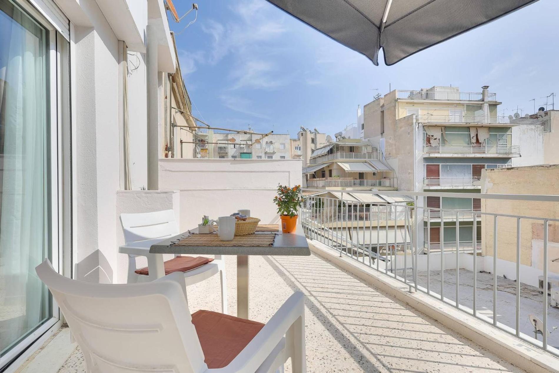 Silver Athens Double Room With Balcony Exterior photo