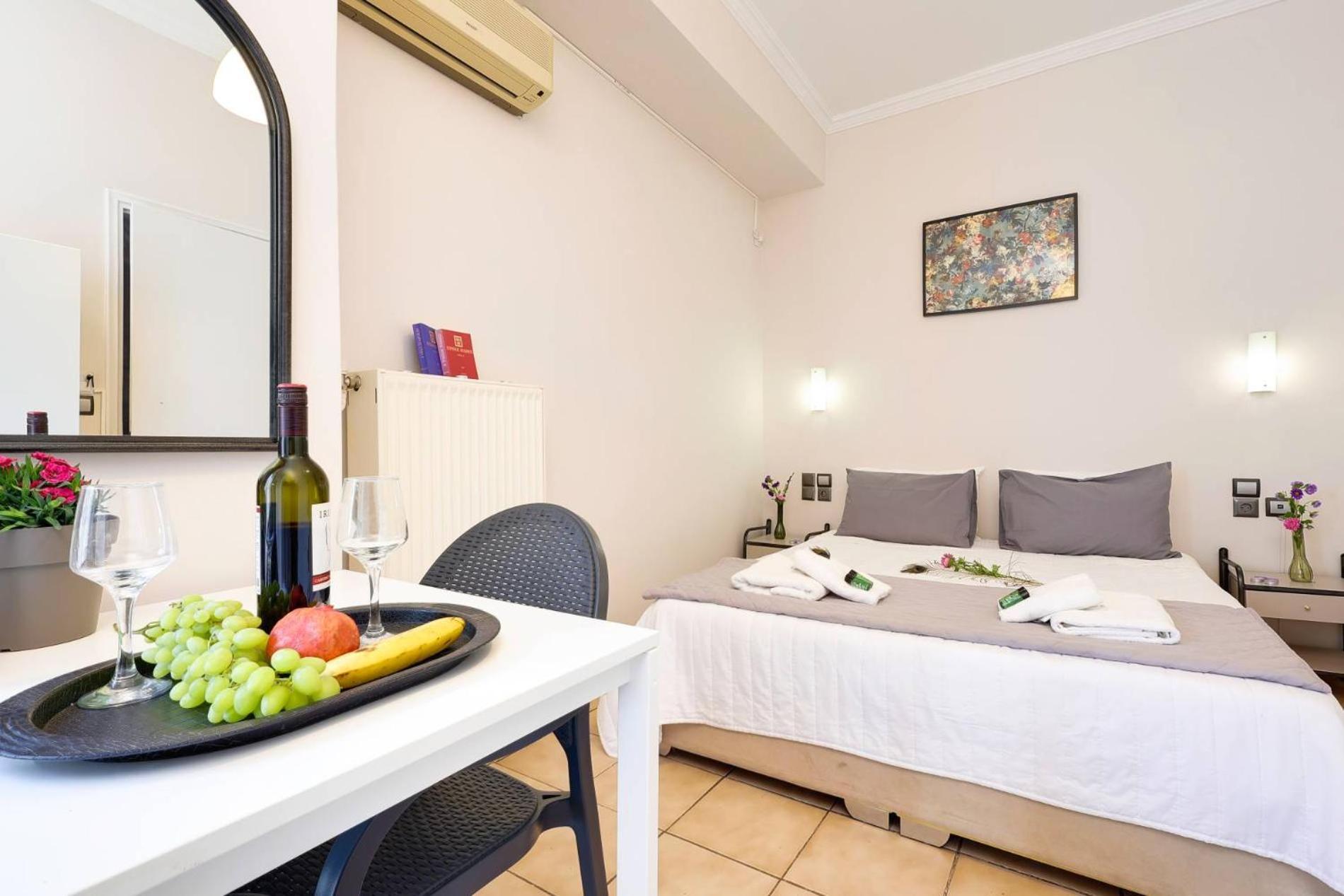 Silver Athens Double Room With Balcony Exterior photo
