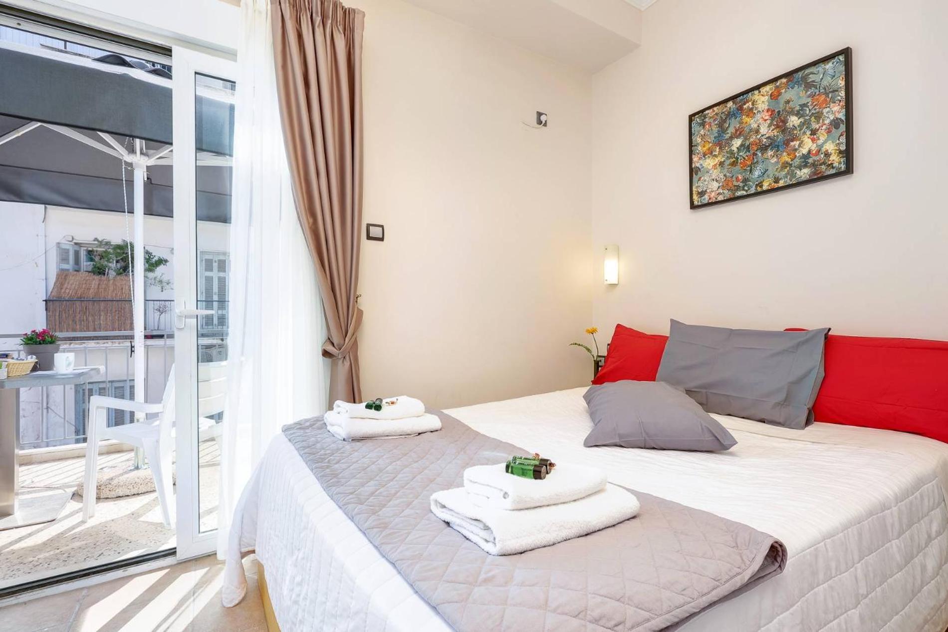 Silver Athens Double Room With Balcony Exterior photo