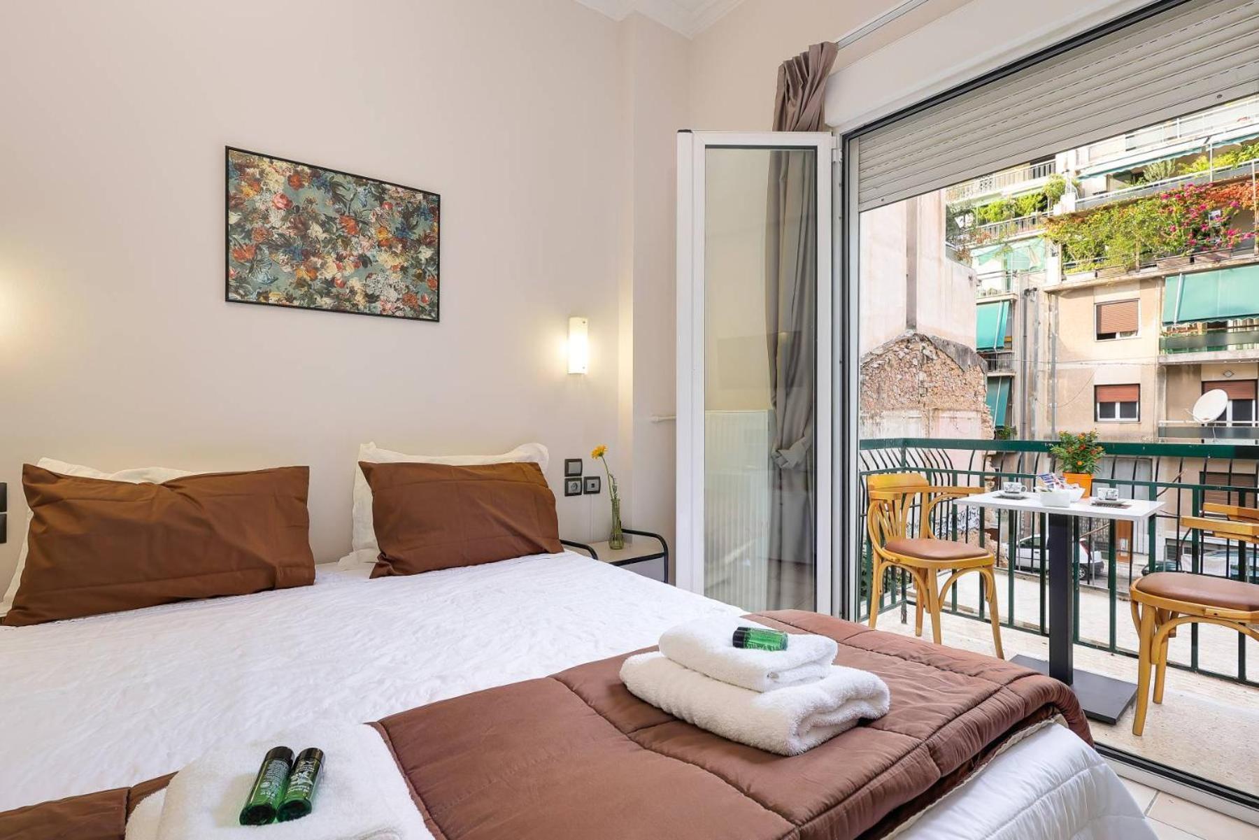 Silver Athens Double Room With Balcony Exterior photo