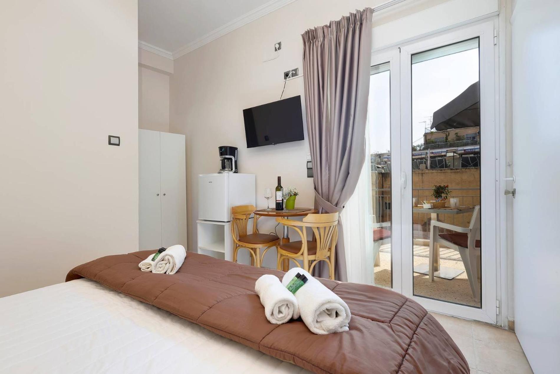 Silver Athens Double Room With Balcony Exterior photo